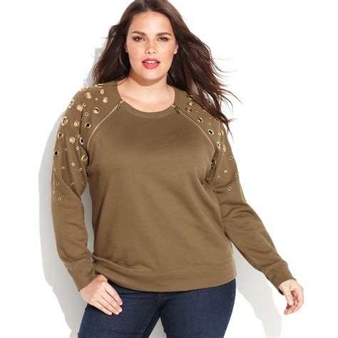 michael kors plus size|michael kors plus size sweatshirt.